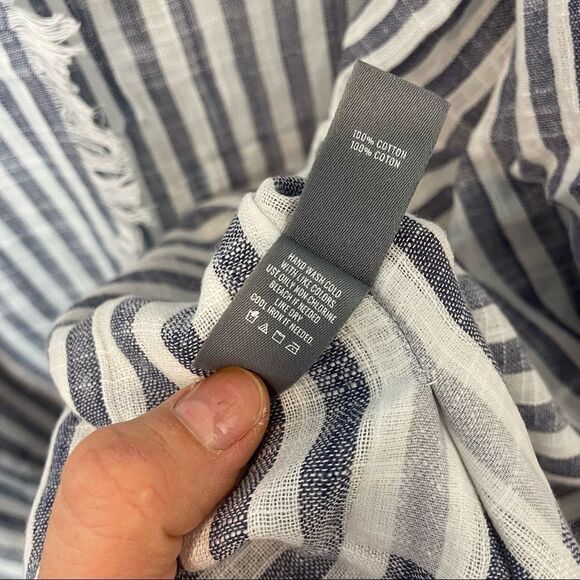 Aerie Bathing Suit Coverup Color between Blue and Gray - Picture 6 of 7